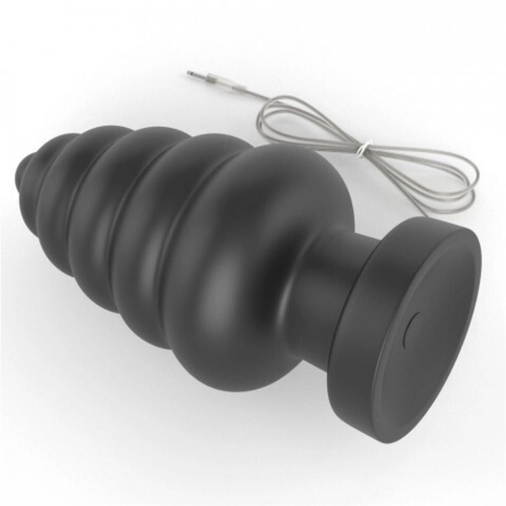 Большая анальная вибровтулка Cracker с пультом ДУ (18*8,3)