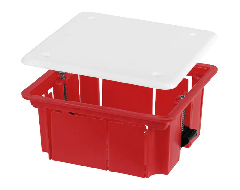 Коробка распаячная СП D92х92х45мм крышка IP20 инд. штрихкод TDM