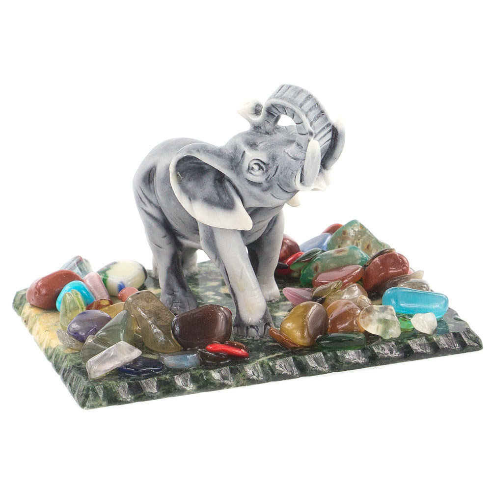 Сувенир "Слон малый" из мрамолита R119883