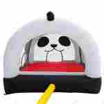 Батут для детей на дачу "Весёлая панда" 3,4*2,7*2,1 м