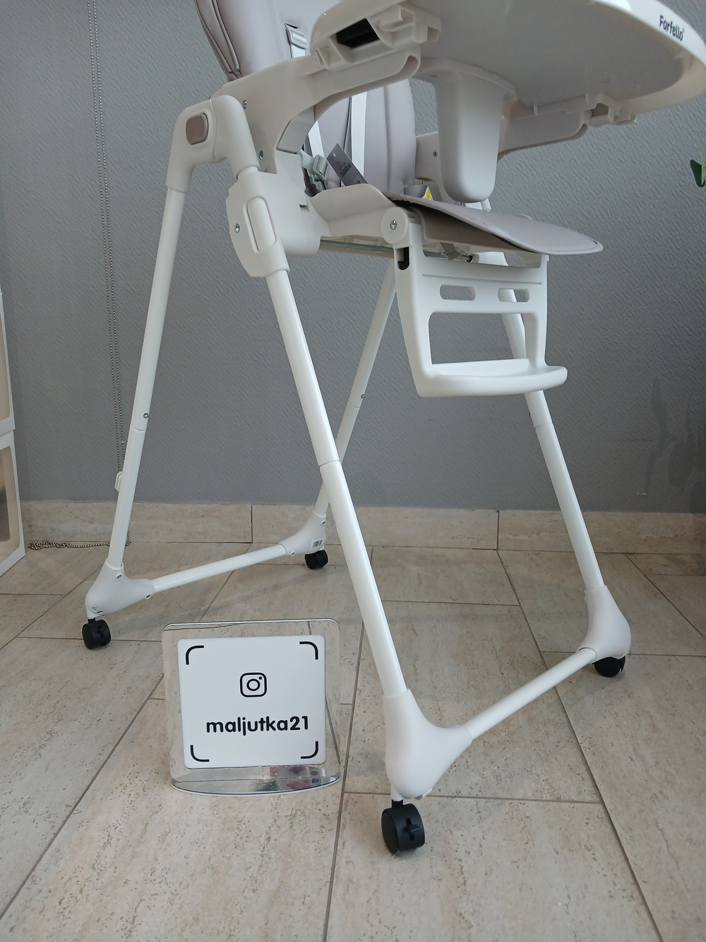 Стульчик для кормления детский Farfello Dreamy (Светло-серый)