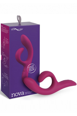 Фиолетовый вибратор-кролик We-Vibe Nova 2