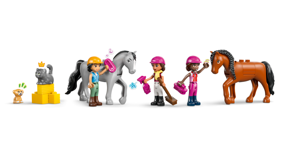 Конструктор Лего Френдс Академия верховой езды 42688 | LEGO Friends | конюшня и школа верховой езды 735 деталей 7+