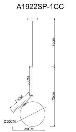 Подвесной светильник Arte Lamp