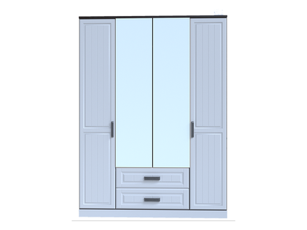 Шкаф 4-х створчатый НКМ ВЕНЕЦИЯ-1 Секция-26