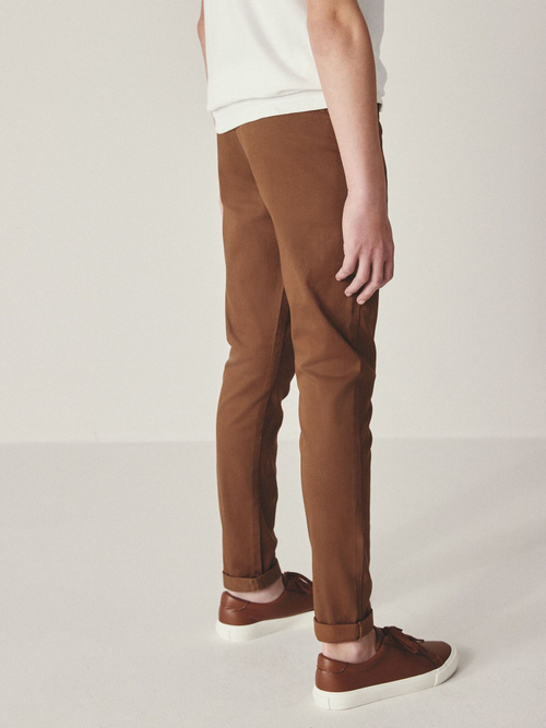 Брюки чинос для мальчика Next A99-173, Кирпичный