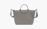 Longchamp Le Pliage Xtra L Leather Handbag "Turtledove"