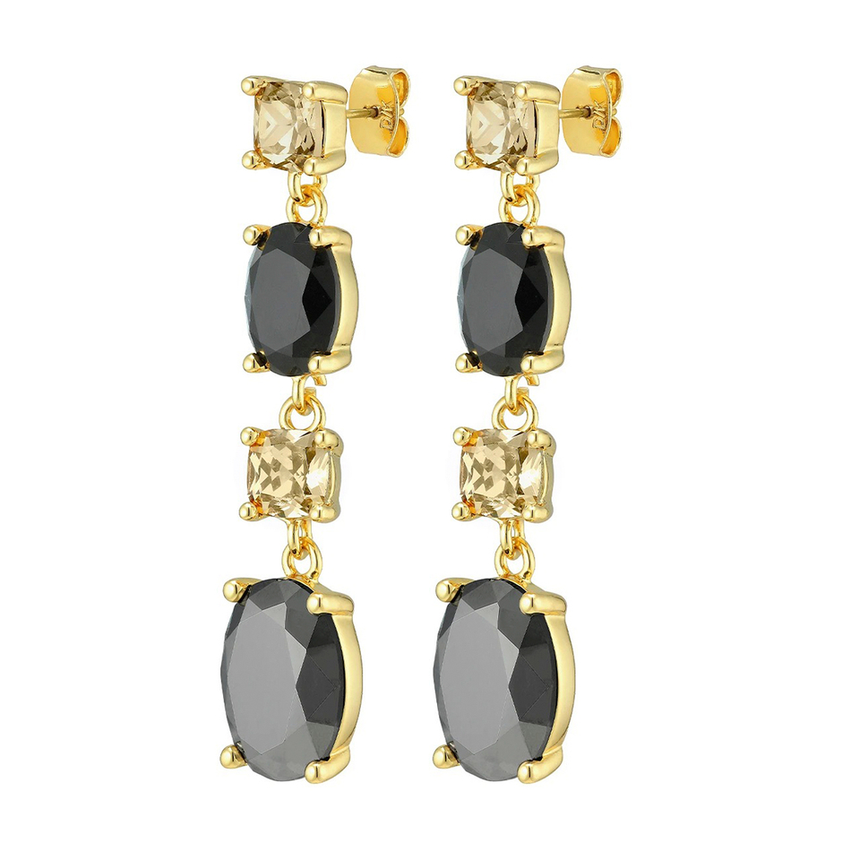 Серьги Dyrberg Kern CORNELIA SG BLACK/GOLDEN 390066