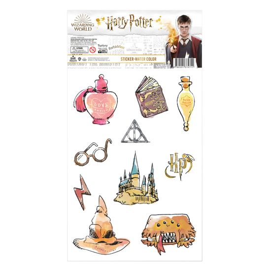 Наклейки Гарри Поттер Water colors ST005