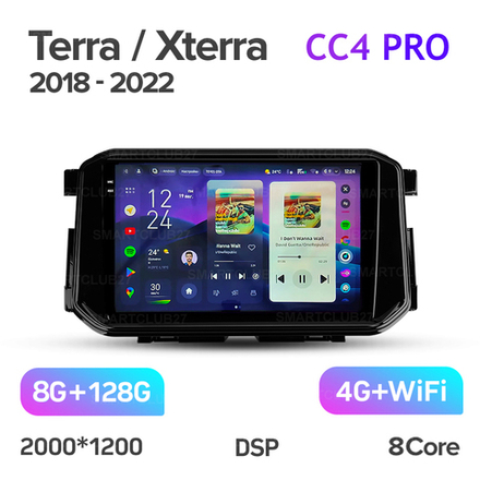 Teyes CC4 Pro 10,2" для Nissan Terra, Xterra 2018-2022