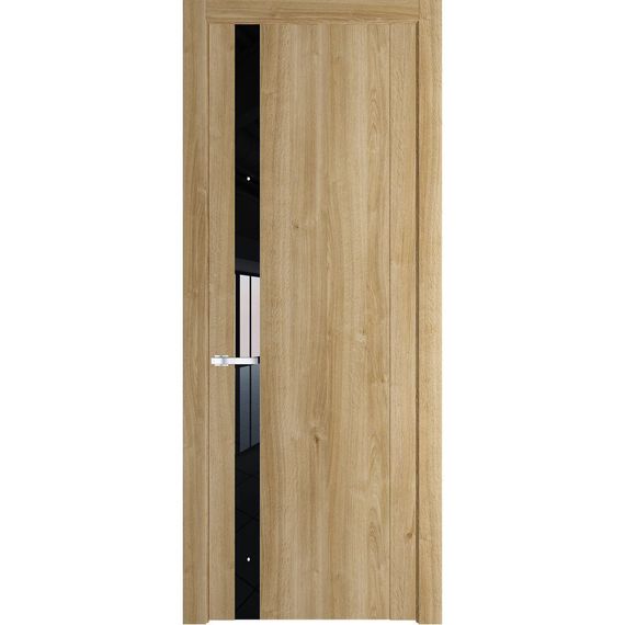 Межкомнатная дверь Profil Doors 1.2N дуб карамель остеклённая