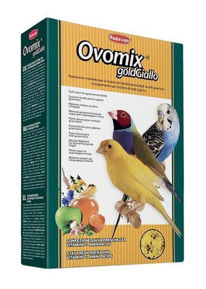 Корм Padovan OVOMIX GOLD giallo комплексный, яичный для птенцов 300 г