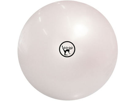 Мяч для художественной гимнастики GO DO 19 см жемчужный
