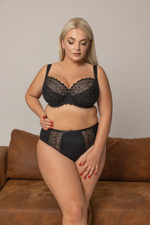 Трусы Kris Line Betty слипы Midi (черный)