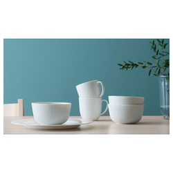 IKEA OFANTLIGT  (ИКЕА ОФАНТЛИГТ)  -  Кружка, белая, 31 мл