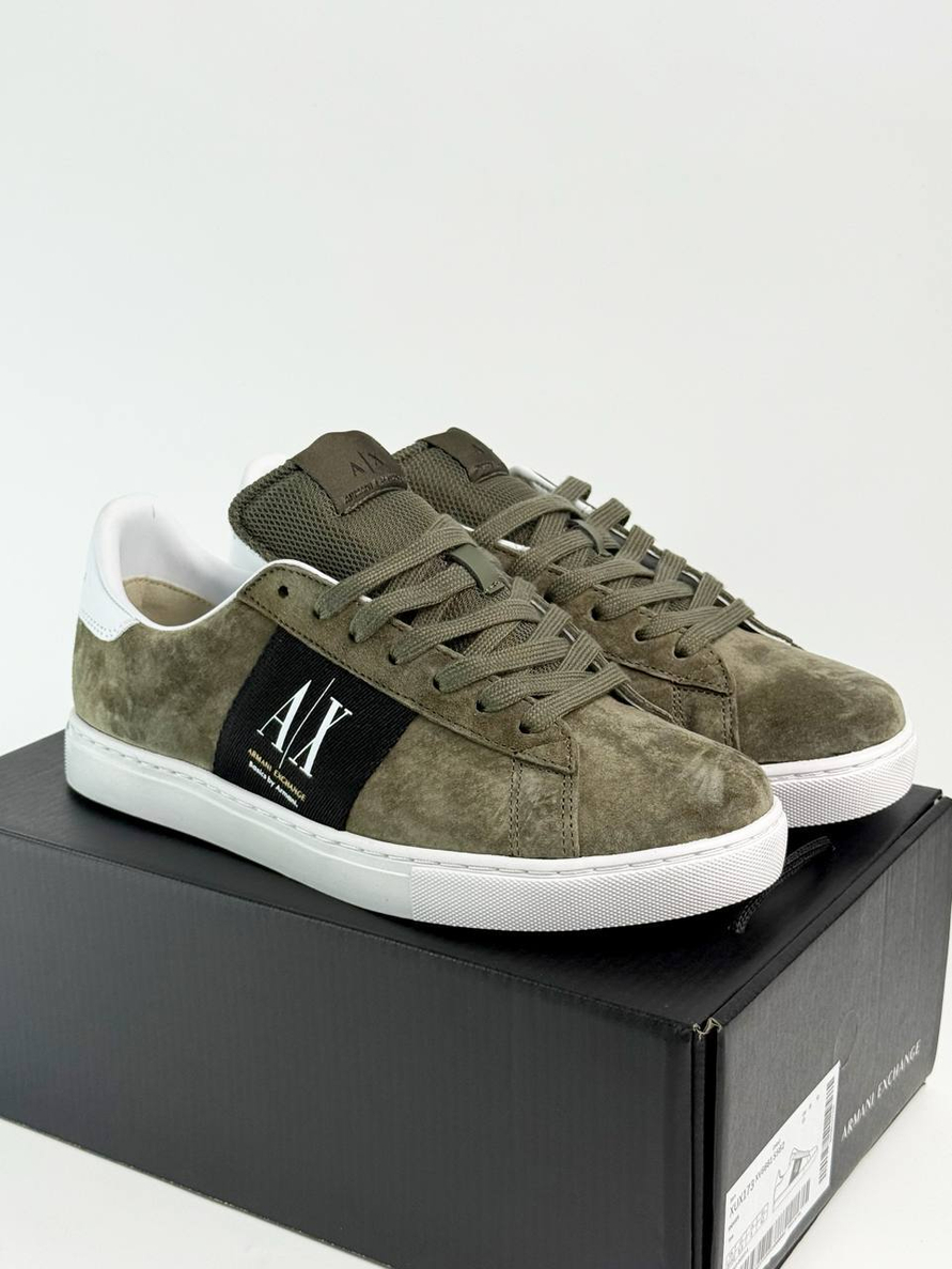 Кеды Armani Exchange #B58 (хаки)
