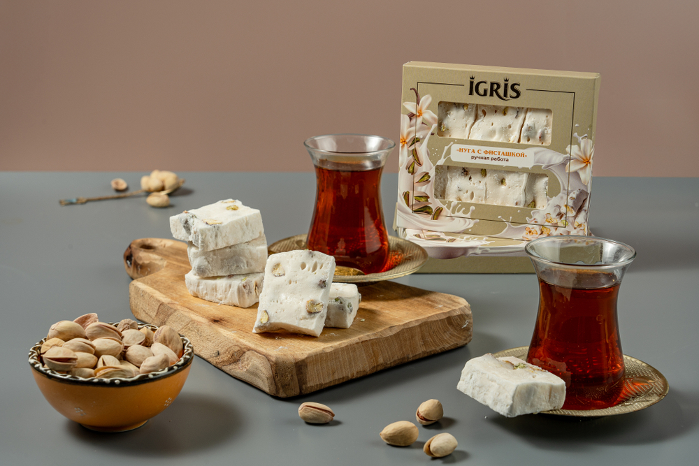 Рахат-лукум IGRIS "Нуга с фисташкой" 145 грамм