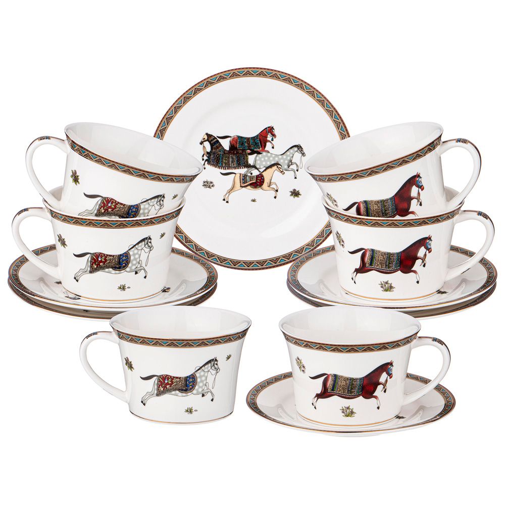 ЧАЙНЫЙ НАБОР LEFARD "PASSAGE" НА 6 ПЕР. 12 ПР. 250 МЛ (КОР=8НАБ.)