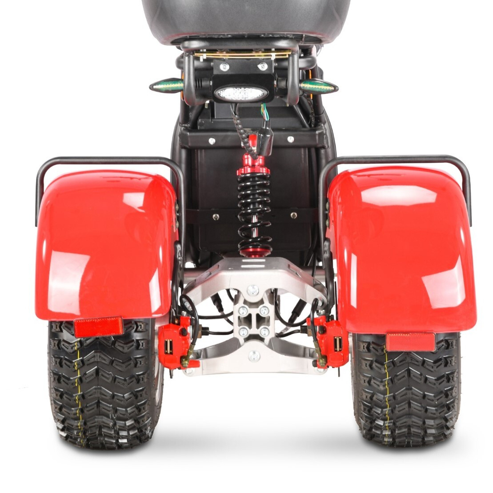 Электротрицикл WHITE SIBERIA IKRA 5000W RED