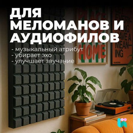 Акустический поролон Стена