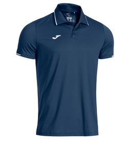 Мужское теннисное поло Joma Torneo Short Sleeve - blue