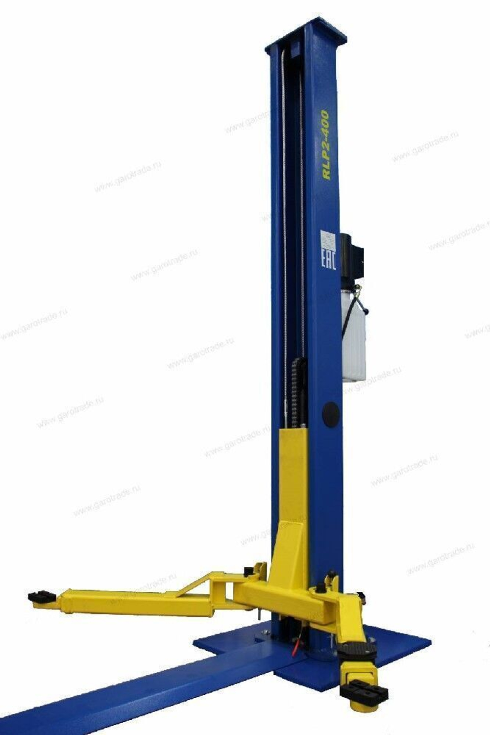 Двухстоечный автомобильный подъемник для автосервиса грузоподъемность 4 Т RLP2-400 (380 В)