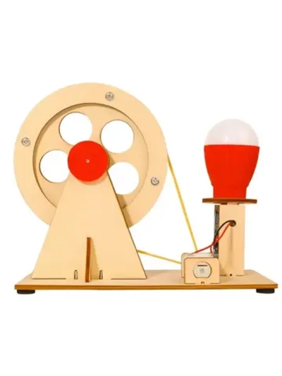 Конструктор деревянный лампа ручная