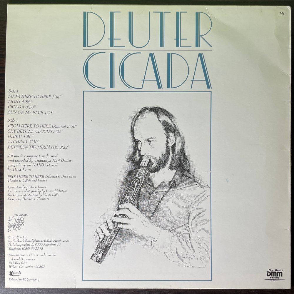Deuter ‎– Cicada (Германия 1982г.)