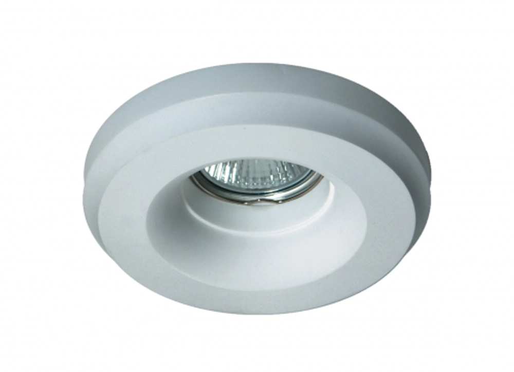 Светильник встраиваемый гипсовый под сменную лампу