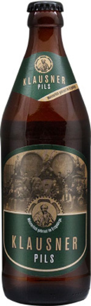 Пиво Клауснер Пилс / Klausner Pils 0.5 - стекло