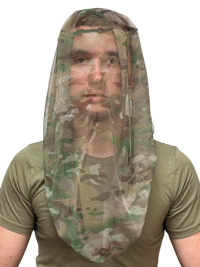 Москитный накомарник на голову (Мультикам)