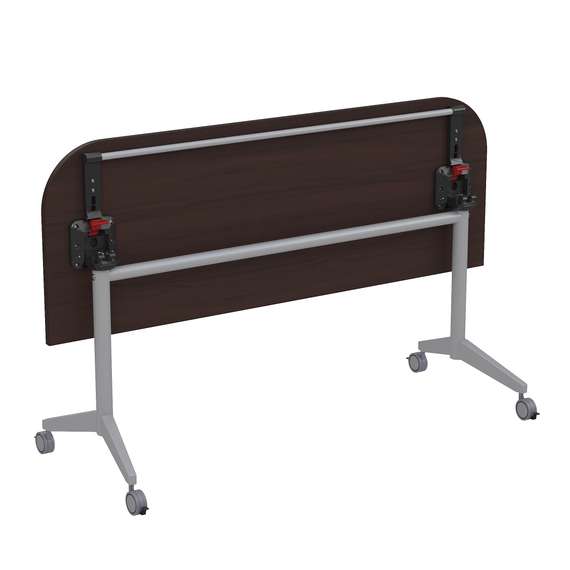 8ФСРР.103 Складной радиусный стол-трансформер с фиксаторами (1650*600*750)