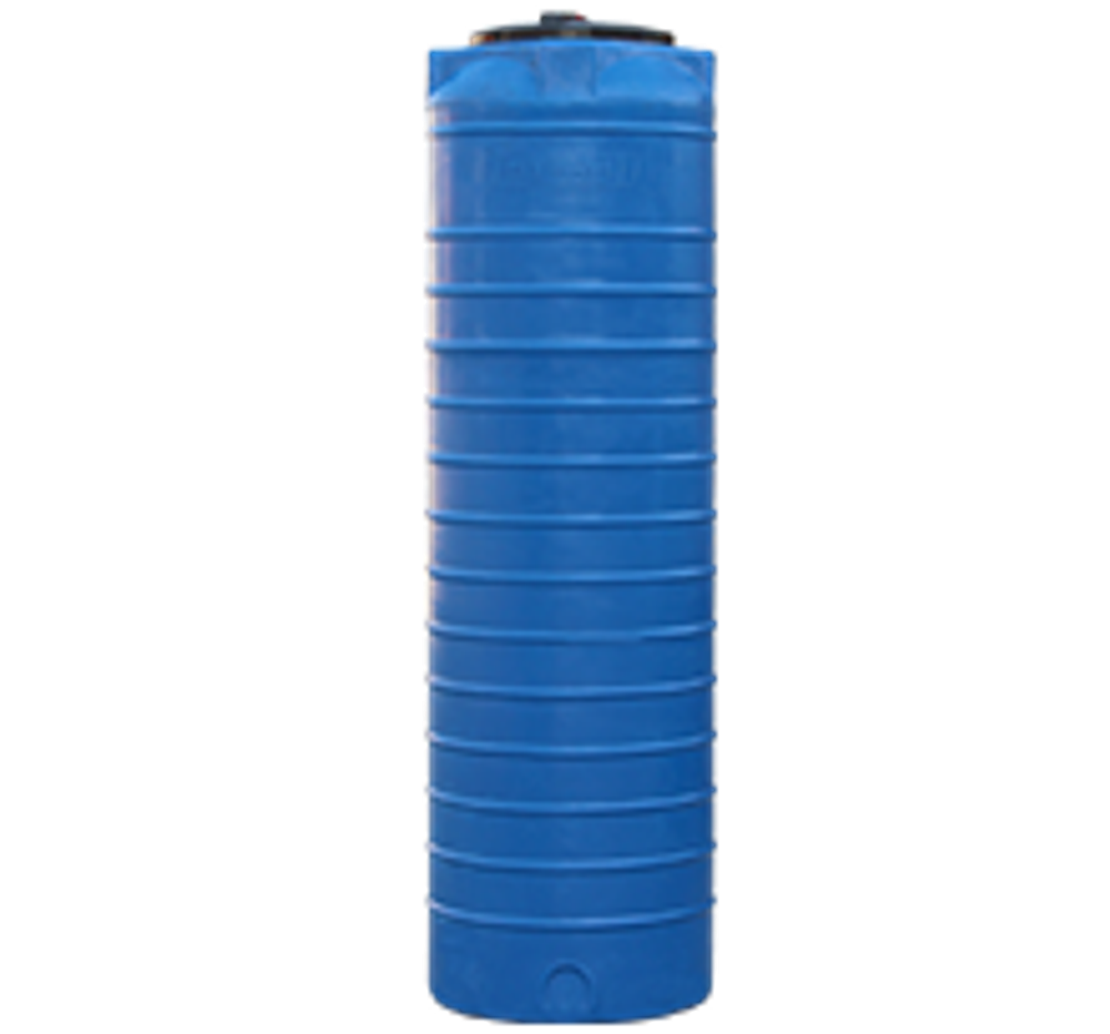 Ёмкость пластиковая пищевая STERH VERT 400 л. вертикальная (550x550x1850см;синий) - арт.555074.3