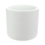 Кашпо СЛАНЕЦ D280мм 9,5л с вставкой Белый