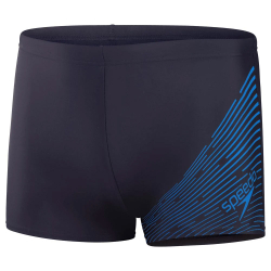 Плавки SPEEDO Medley Logo Asht AM, 8-1135416902-6902, р.36 российский размер 52, полиэстер, черно-синий