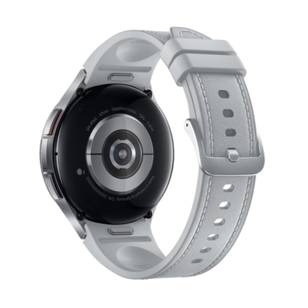 Умные часы Samsung Galaxy Watch 6 Classic, 47 мм, Bluetooth/Wi-Fi + 4G LTE «Серебро» | Silver