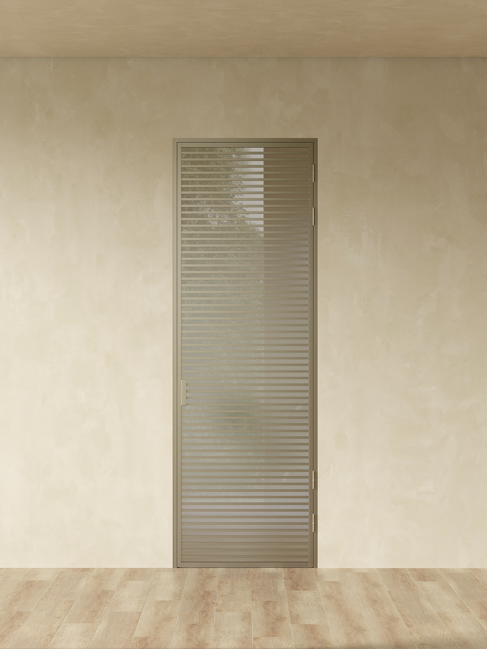 Распашная алюминиевая перегородка Minoli 15