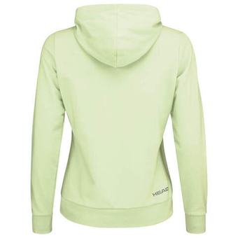 Кофта для девочки теннисная Head Club Byron Hoodie - light green/turquoise