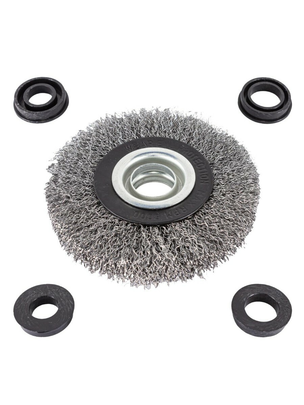 Кордщетка дисковая 100мм RockForce##Rock FORCE RF-BWT104