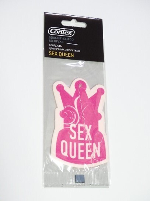 Ароматизатор подвесной  SEX QUEEN  Цветочные ноты (Contex)