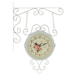 GAEM Часы настенные декоративные двусторонние, L37 W9 H52 см, (2xАА не прилаг.)