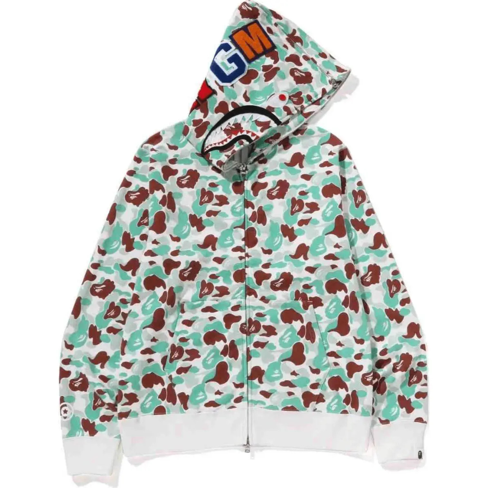 A Bathing Ape Store Milan Separate Shark Full Zip Худи