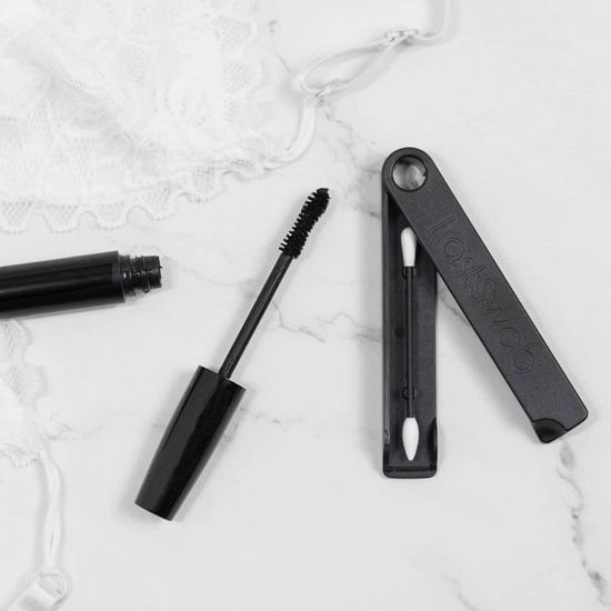 Палочка для макияжа многоразовая LastSwab, черная