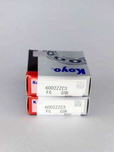 Подшипник Koyo 6002ZZC3 15х32х9 мм к-т 2 шт.