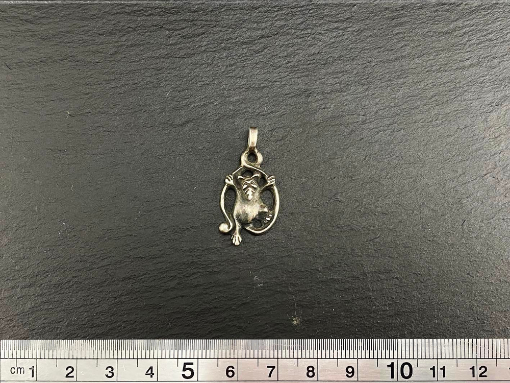 Подвеска. Мышь (серебро)