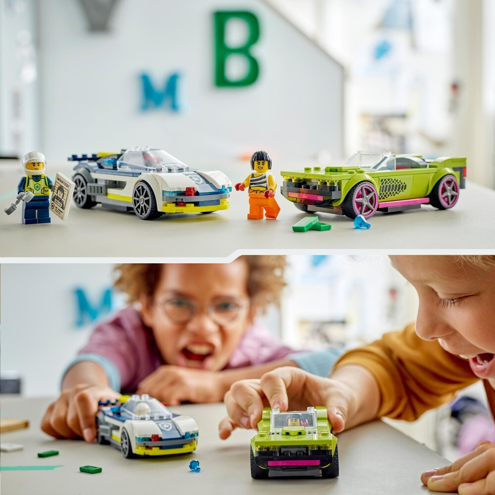 LEGO City — Погоня на полицейской машине Muscle Car (60415) / артикул   60415  / GTIN 5702017583679