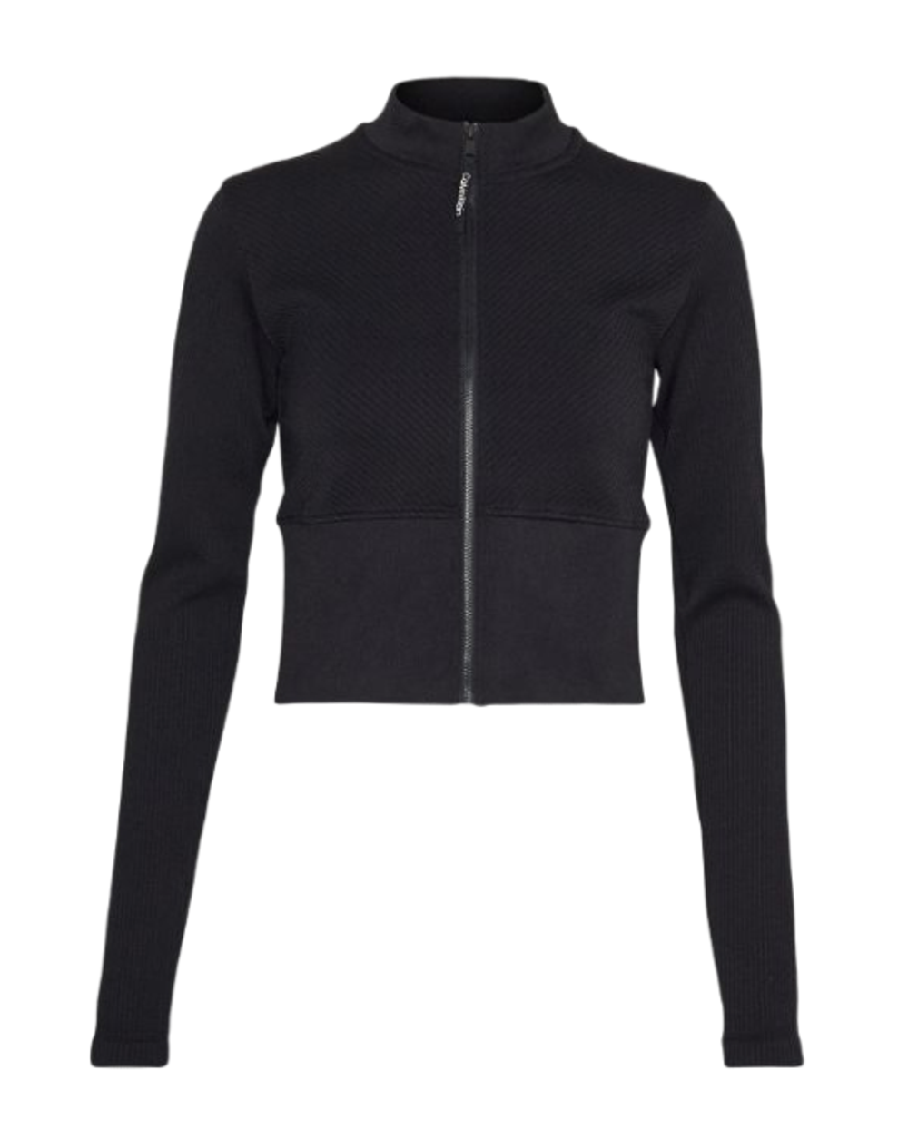 Женская теннисная куртка Calvin Klein Sameless Full Zip Jacket - Black