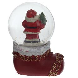 GAEM Фигурка декоративная "Дед Мороз/Снеговик" в стекл шаре, L5 W4,5 H7 см, 2в.