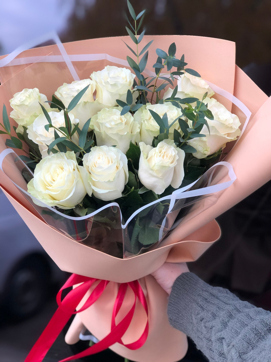 Букет из роз "11 мгновений"