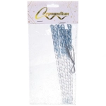 Подвеска «Снежный хрусталь» 18 см (набор 6 шт), Голубой